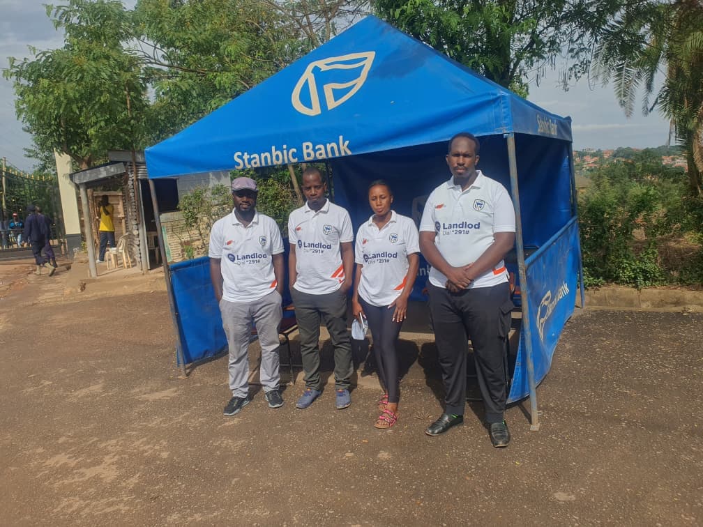 The Landlod team at work in the field in Uganda